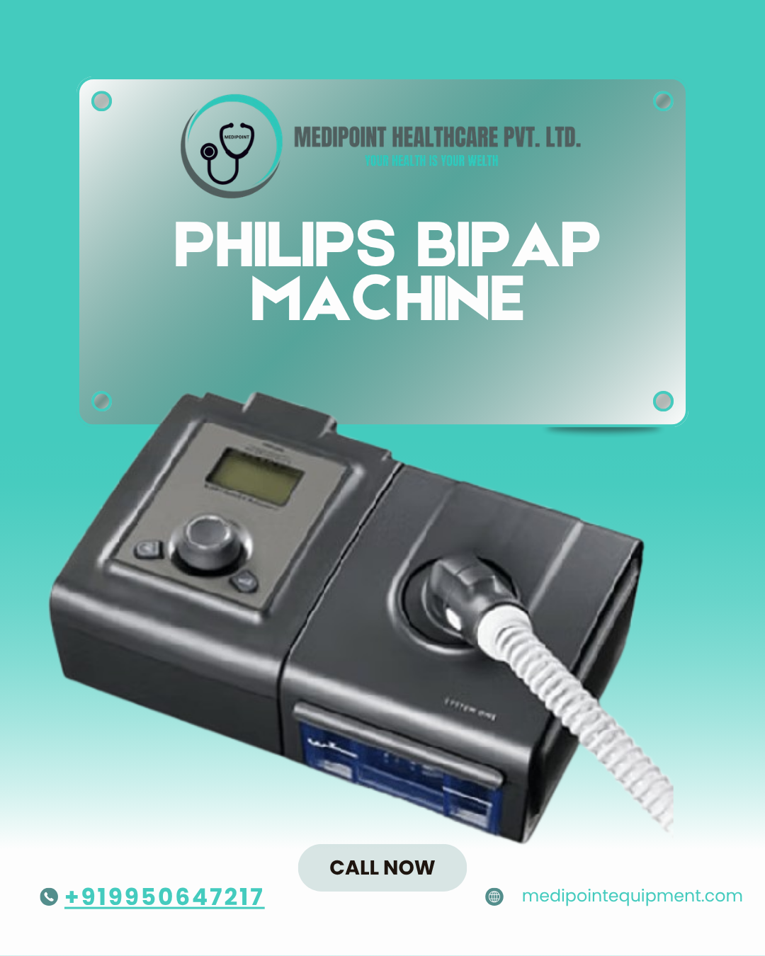 Philips BiPAP Machine on Rent in Jaipur 